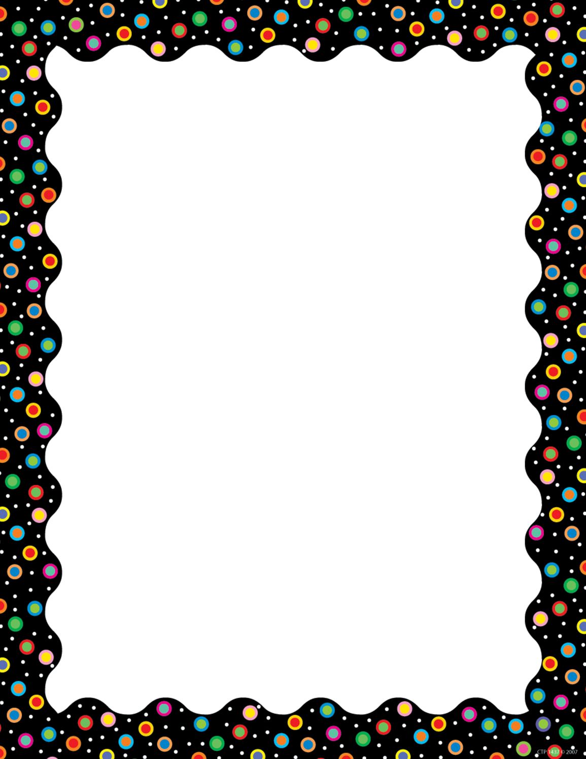 Dots On Black Computer Paper