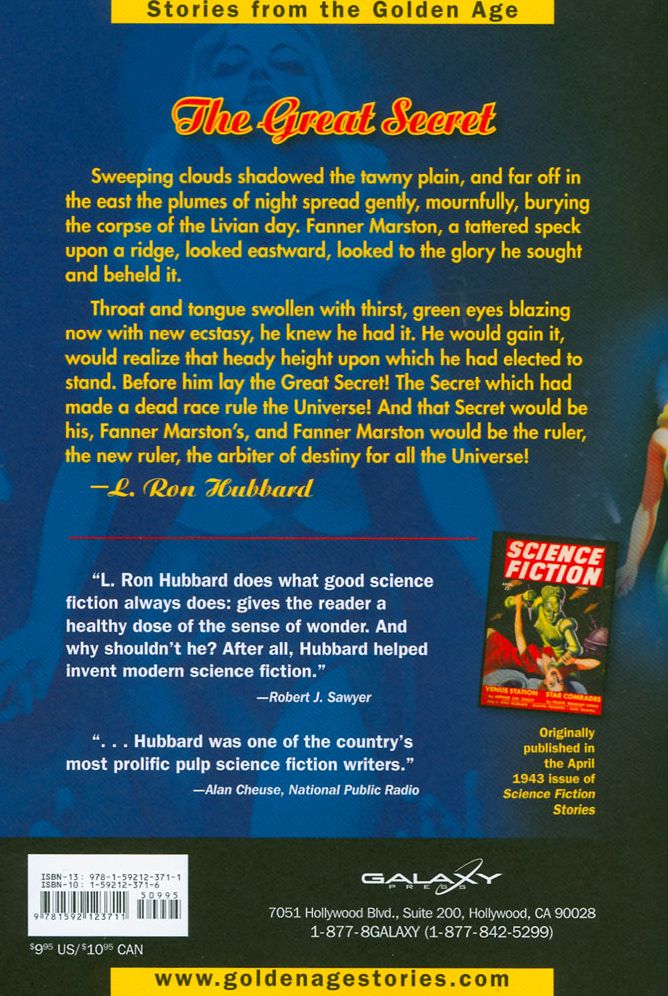 The Great Secret: An Intergalactic Tale of Madness, Obsession, and Startling Revelations
