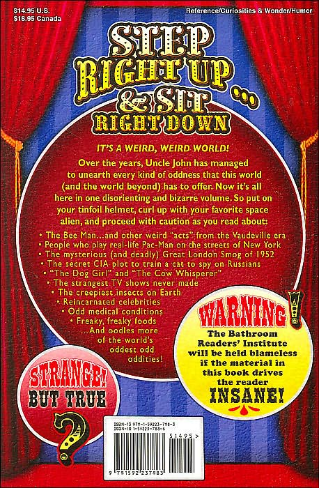 Uncle John's Bathroom Reader Wonderful World of Odd