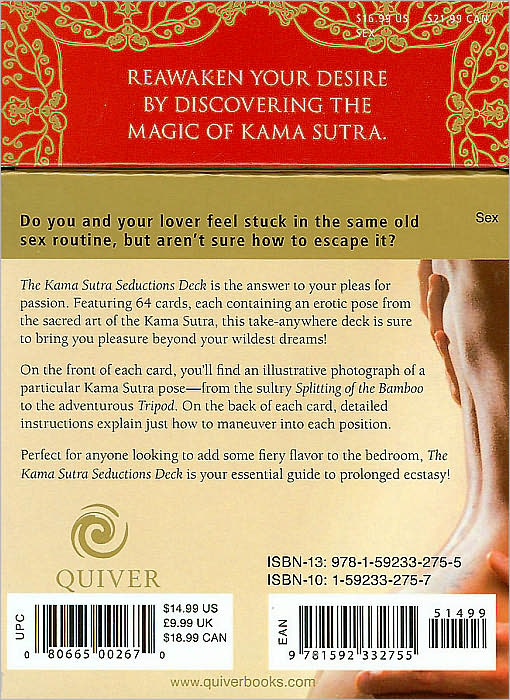 The Kama Sutra Seductions Deck: Exploring Love, Sexual Pleasure, and Mutual Gratification