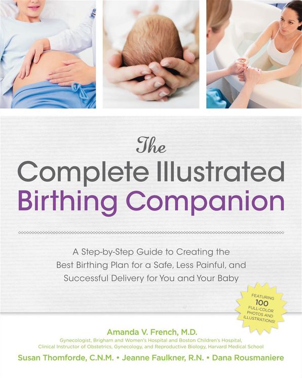 The Complete Illustrated Birthing Companion: A Step-by-Step Guide to Creating the Best Birthing Plan for a Safe, Less Painful, and Successful Delivery for You and Your Baby