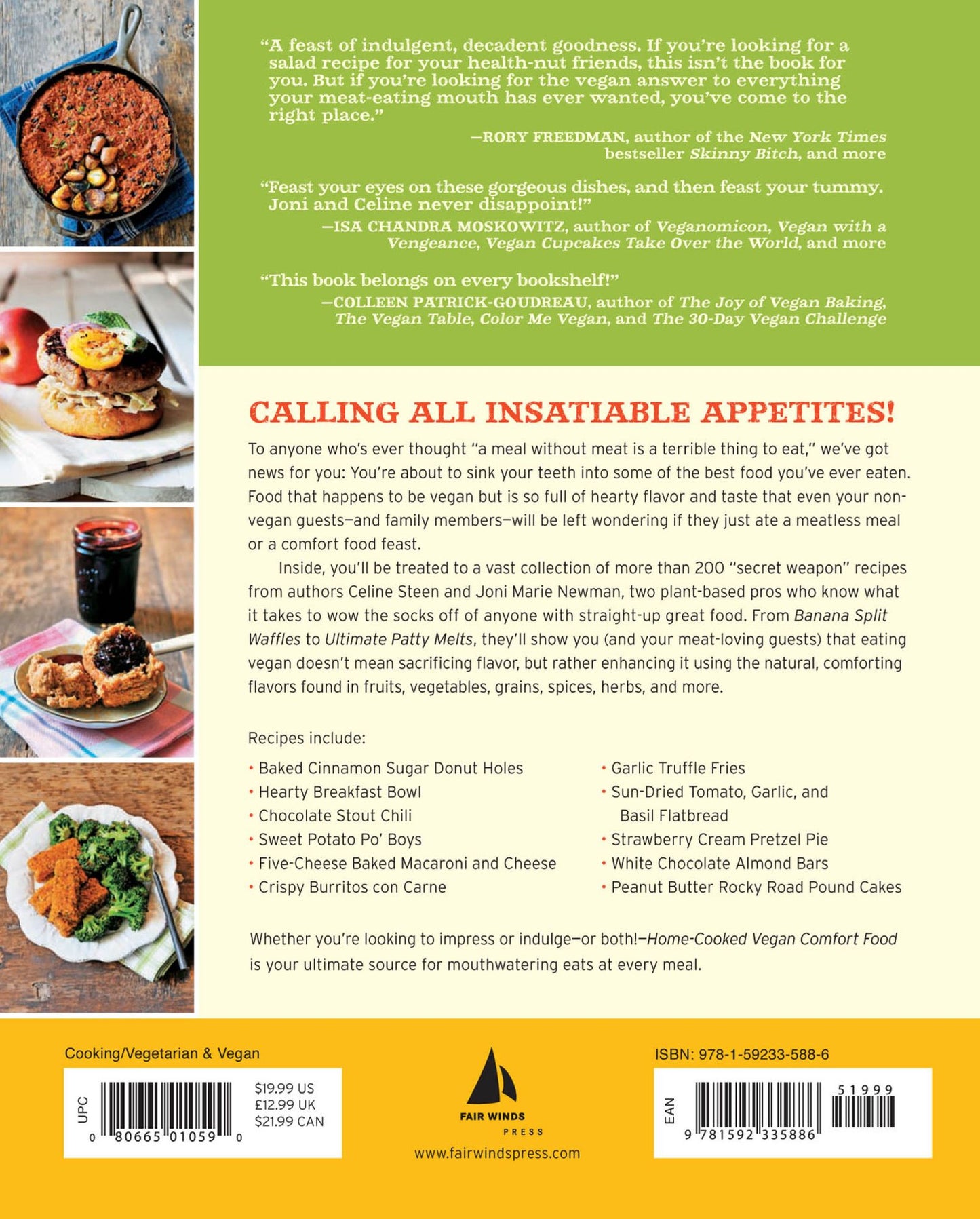 Home-Cooked Vegan Comfort Food: More Than 200 Belly-Filling, Lip-Smacking Recipes