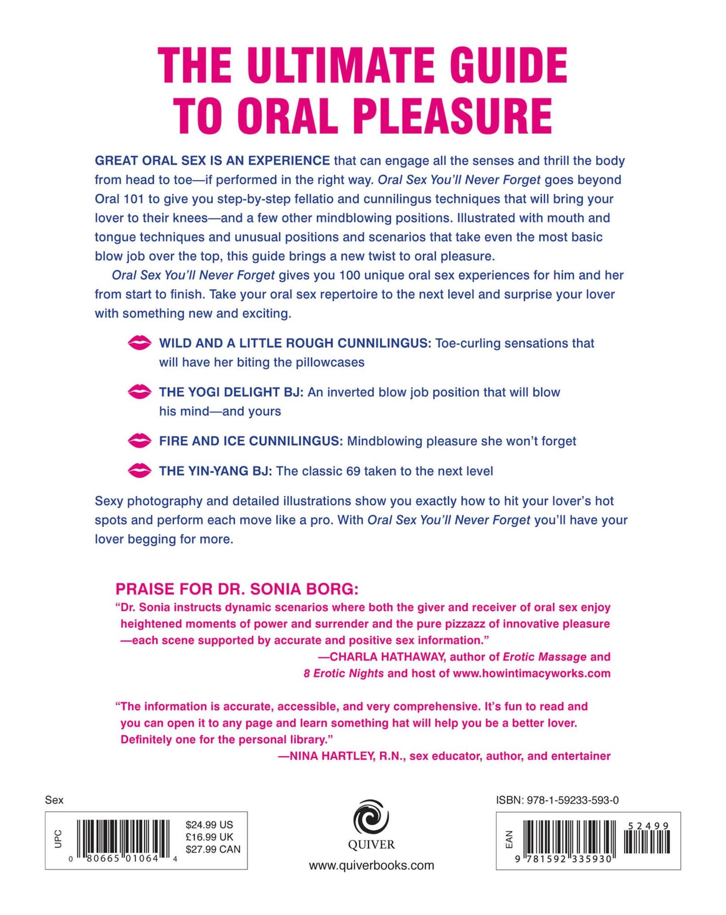 Oral Sex You'll Never Forget: Toe-Curling Techniques and Positions for Him and Her