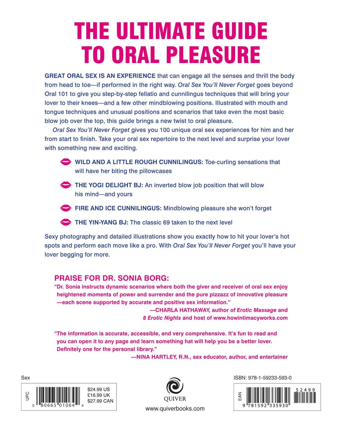Oral Sex You'll Never Forget: Toe-Curling Techniques and Positions for Him and Her