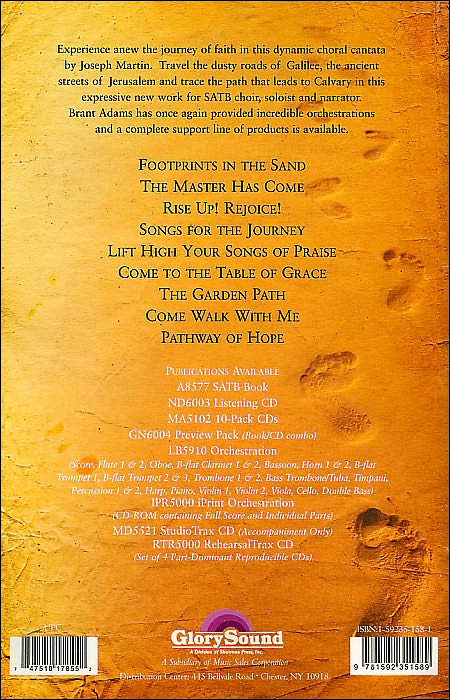 Footprints in the Sand: SATB