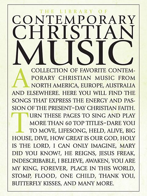Library of Contemporary Christian Music