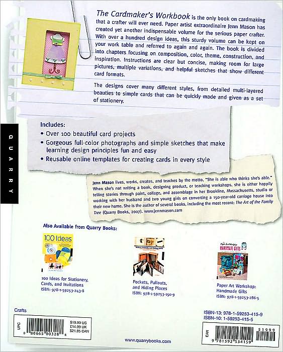 The Cardmaker's Workbook: The Complete Guide to Design, Color, and Construction Techniques for Beautiful Cards
