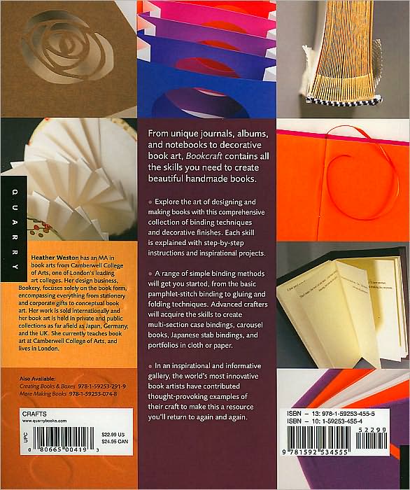 Bookcraft: Techniques for Binding, Folding, and Decorating to Create Books and More