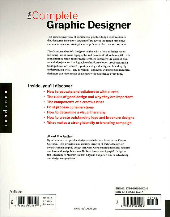 The Complete Graphic Designer: A Guide to Understanding Graphics and Visual Communication