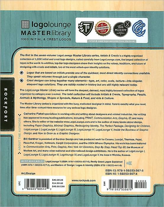 LogoLounge Master Library, Volume 1: 3,000 Initials & Crest Logos