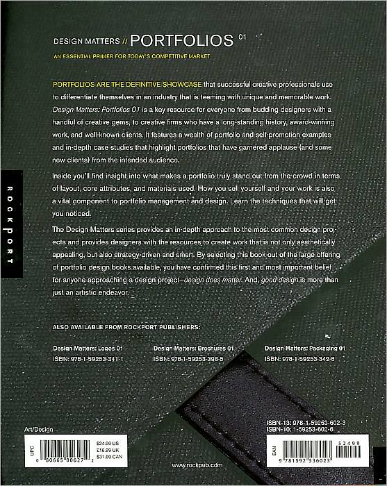 Design Matters: Portfolios 01