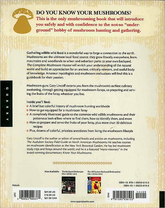 The Complete Mushroom Hunter: An Illustrated Guide to Finding, Harvesting, and Enjoying Wild Mushrooms