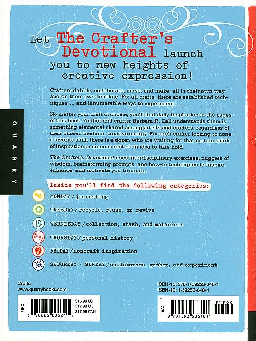 The Crafter's Devotional: 365 Days of Tips, Tricks, and Techniques for Unlocking Your Creative Spirit