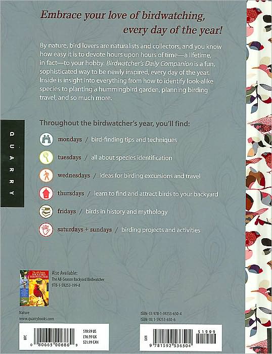 Birdwatcher's Daily Companion: 365 Days of Advice, Insight, and Information for Enthusiastic Birders