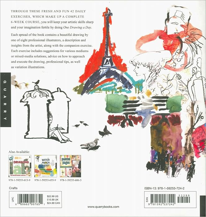 One Drawing A Day: A 6-Week Course Exploring Creativity with Illustration and Mixed Media