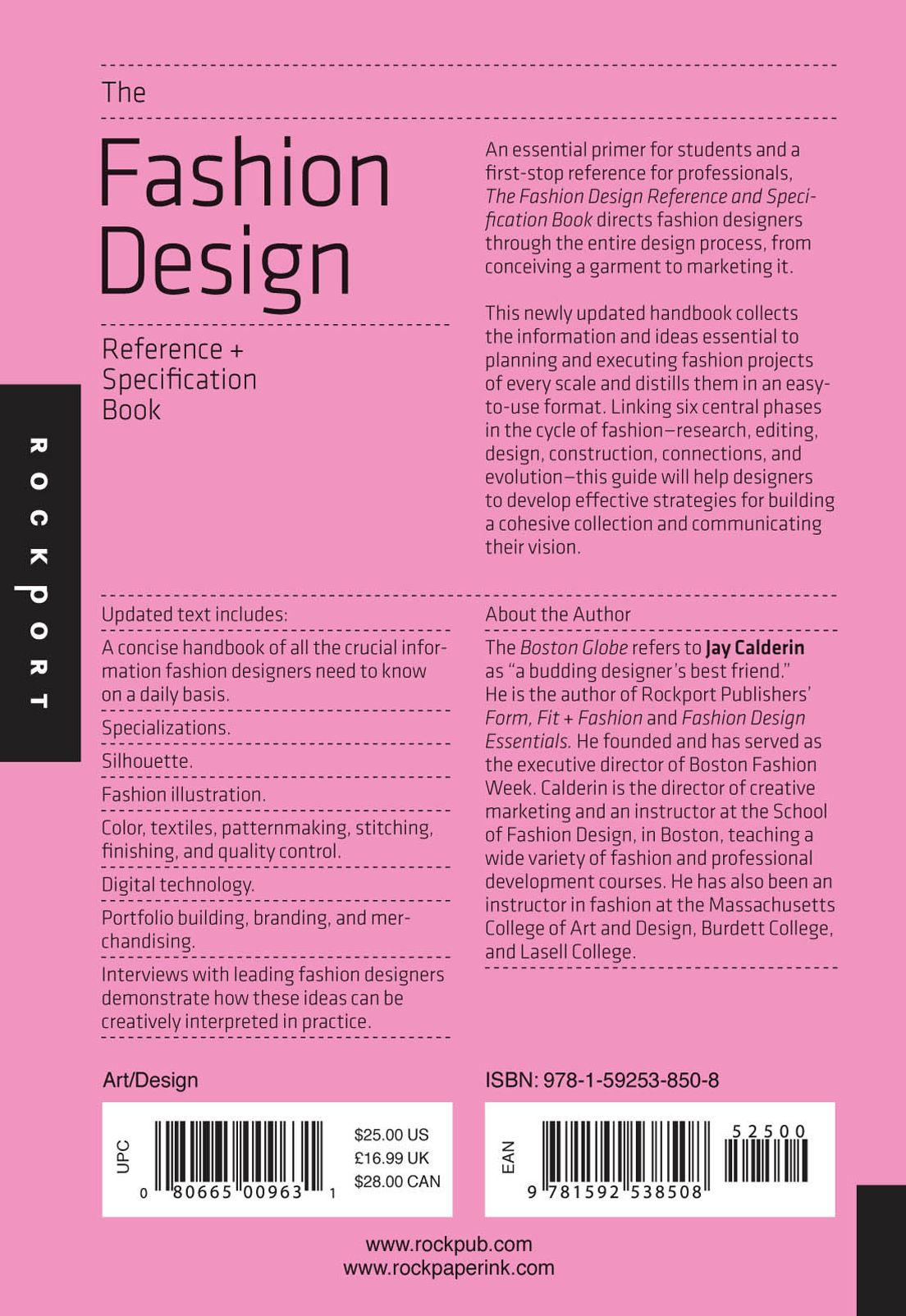 The Fashion Design Reference & Specification Book: Everything Fashion Designers Need to Know Everyday