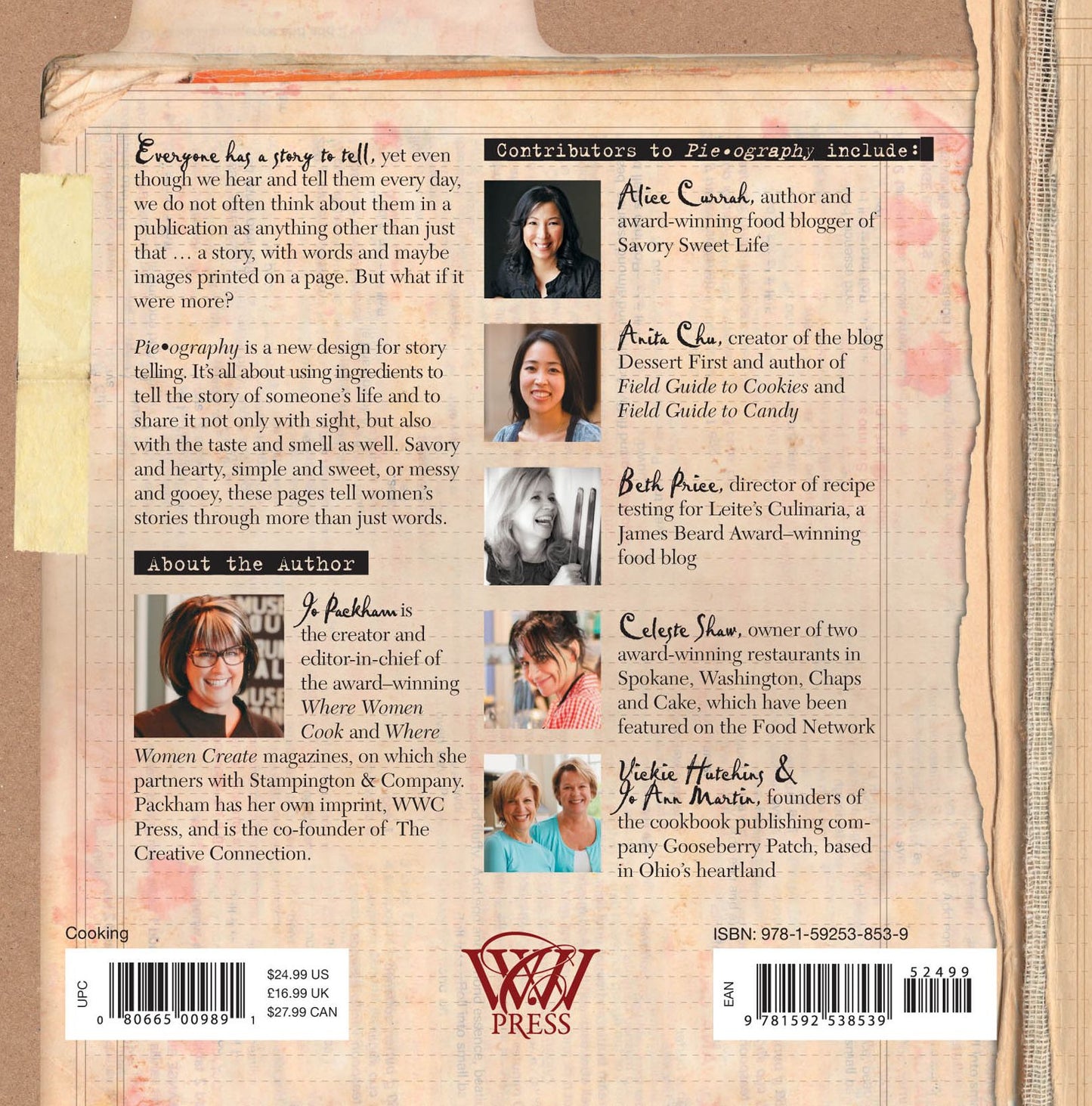 Pieography: Where Pie Meets Biography-42 Fabulous Recipes Inspired by 39 Extraordinary Women