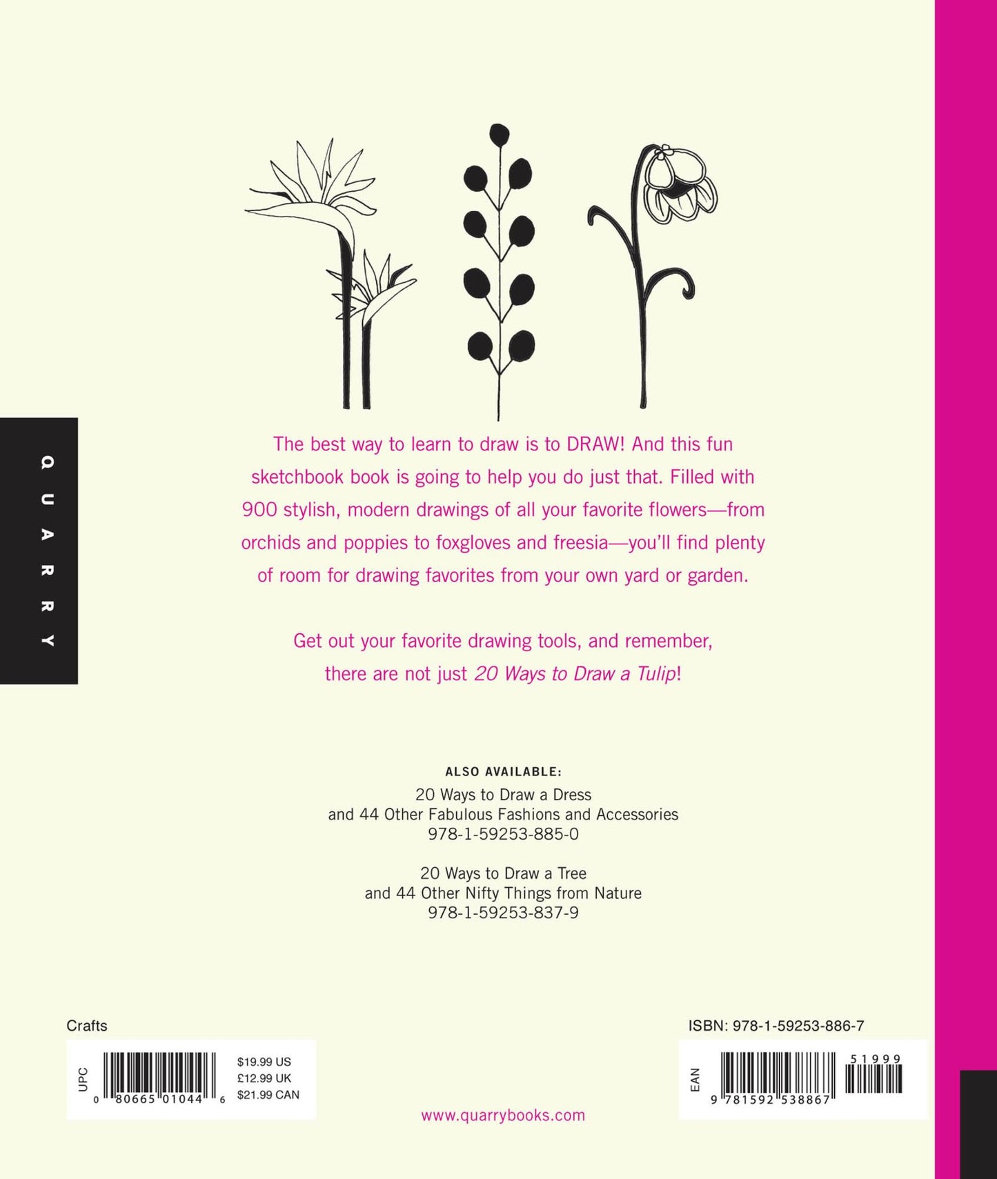 20 Ways to Draw a Tulip and 44 Other Fabulous Flowers: A Sketchbook for Artists, Designers, and Doodlers