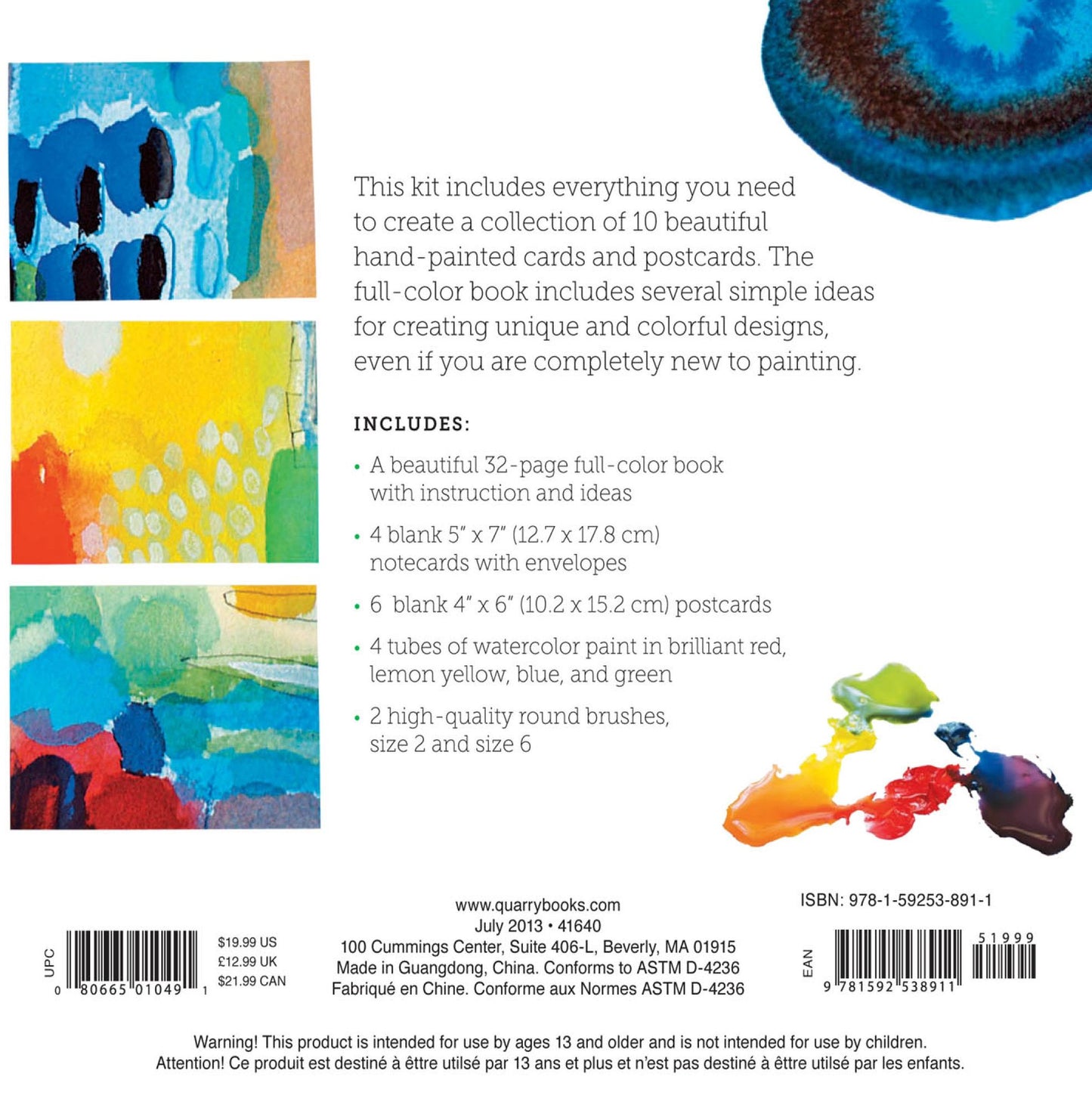 Water Paper Paint: A Creative Card-Painting Kit