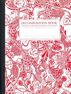 Wild Garden Decomposition Book : College-Ruled Composition Notebook With 100% Post-Consumer-Waste Recycled Pages