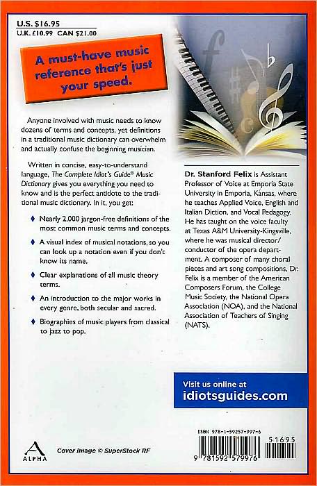 The Complete Idiot's Guide Music Dictionary