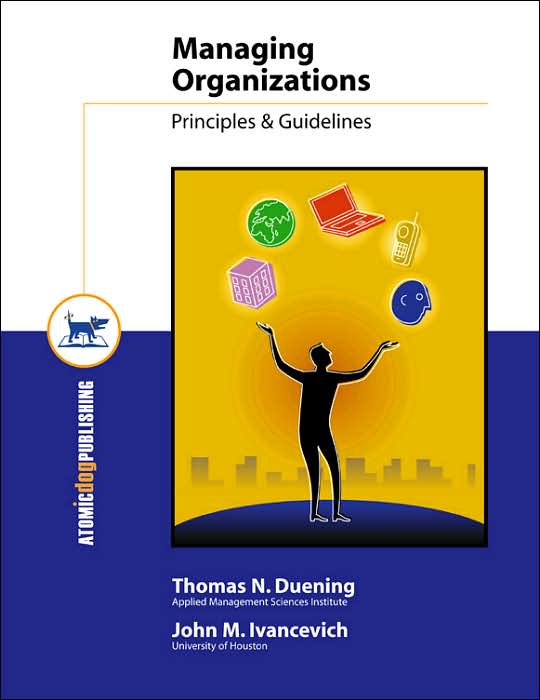 Managing Organizations: Principles and Guidelines