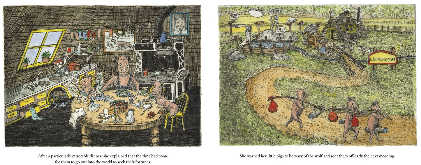 How the Big Bad Wolf Got His Comeuppance