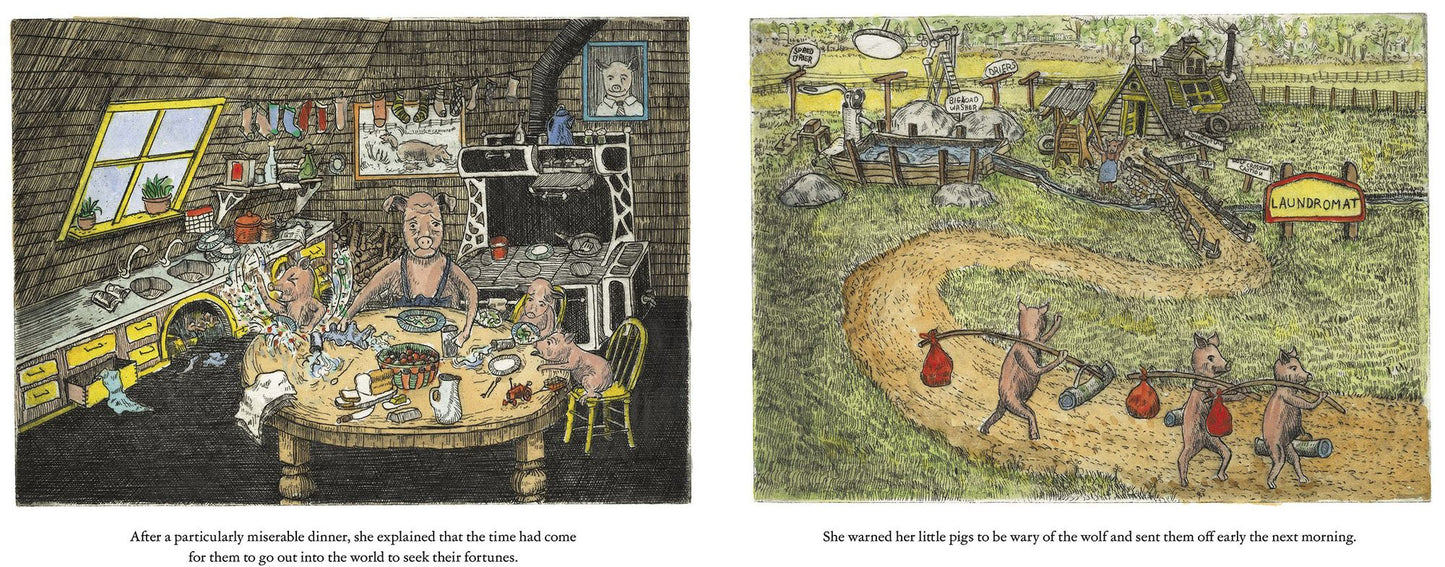 How the Big Bad Wolf Got His Comeuppance
