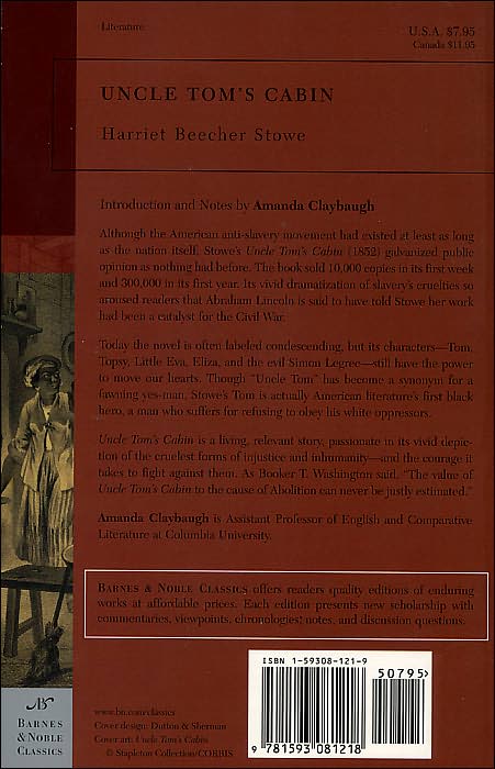 Uncle Tom's Cabin (Barnes & Noble Classics Series)