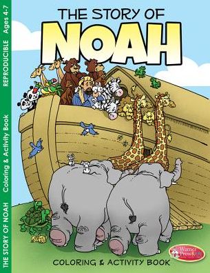 The Story of Noah: Coloring and Activity Book for Ages 4-7 (Pk of 6)