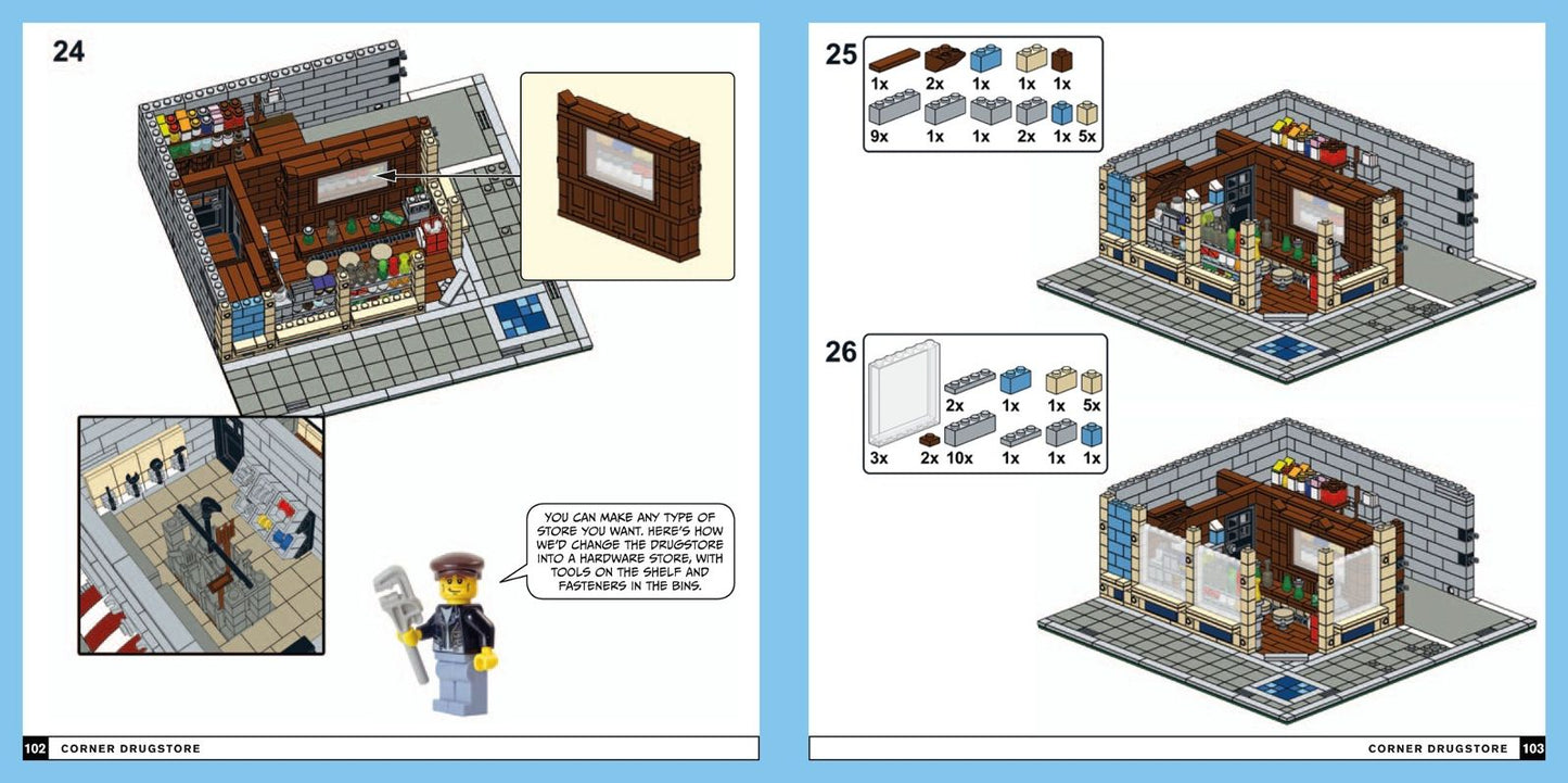 The LEGO Neighborhood Book: Build Your Own LEGO Town!