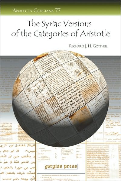 The Syriac Versions Of The Categories Of Aristotle