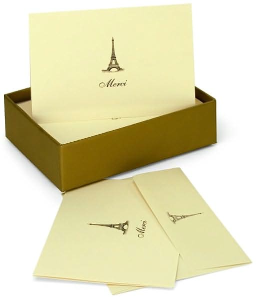 Merci Thank You Notes Set Of 14