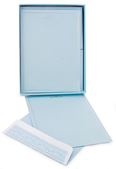 Letter Perfect Stationery Blue Elegance