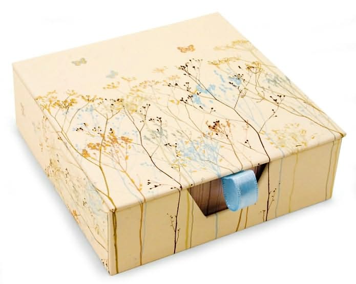 Butterflies Desk Note Pad 250 Sheets