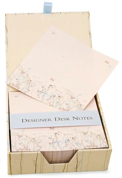 Butterflies Desk Note Pad 250 Sheets