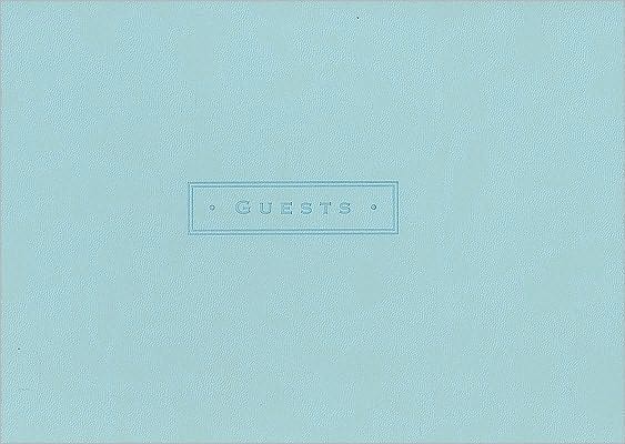 Sea Foam Guest Book