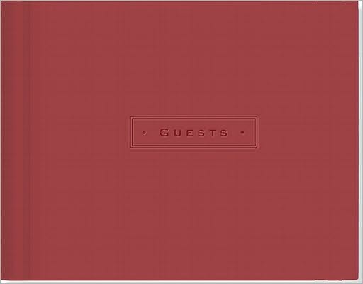 Burgundy Guest Book