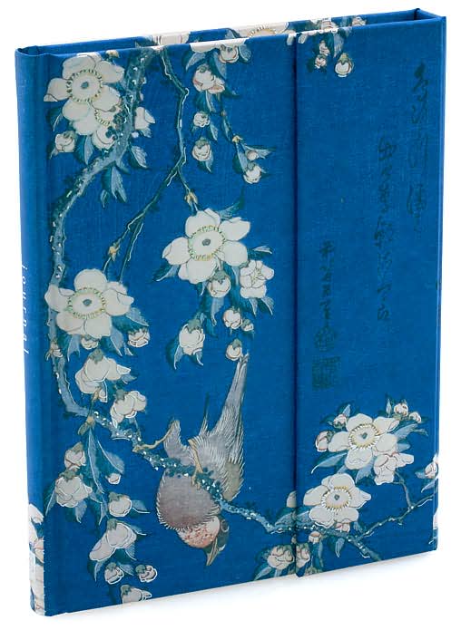 Japanese Bullfinch and Cherry Tree Journal 6x8