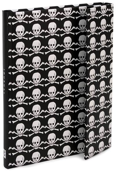 Black Skull and Crossbones Journal