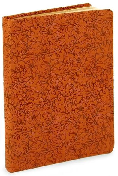 Wildflowers Journal with Leather-Like Cover 6x8