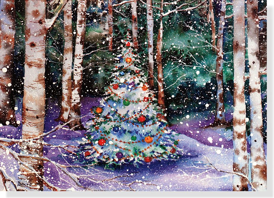 Festive Forest Christmas Boxed Cards