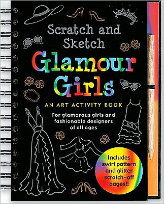 Scratch and Sketch Glamour Girls