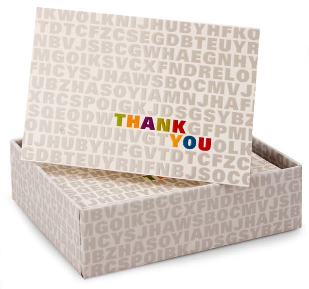 Alphabet Soup Thank You Notes Set Of 14