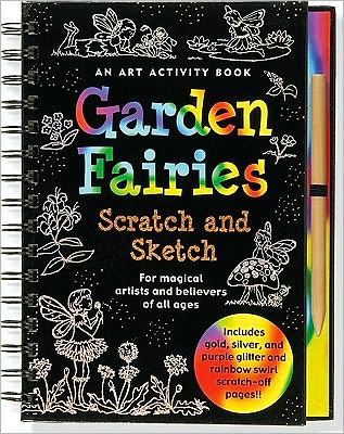 Scratch and Sketch Garden Fairies