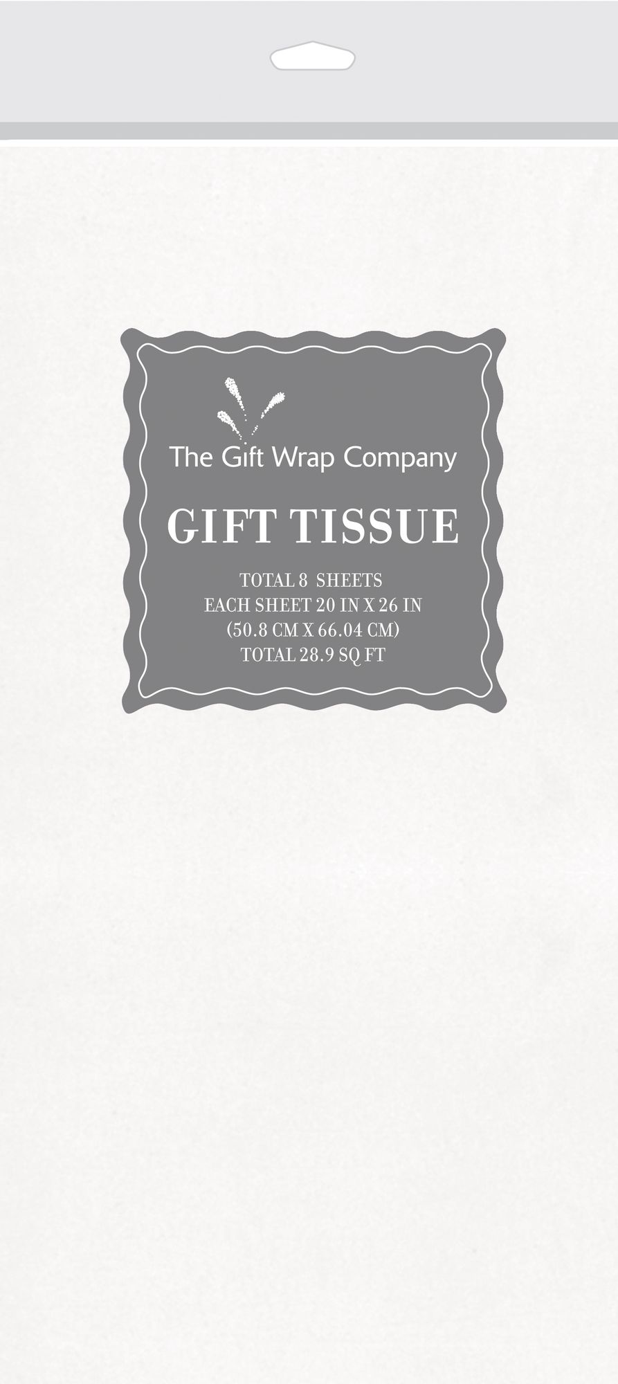 Tissue White 12 Sheets