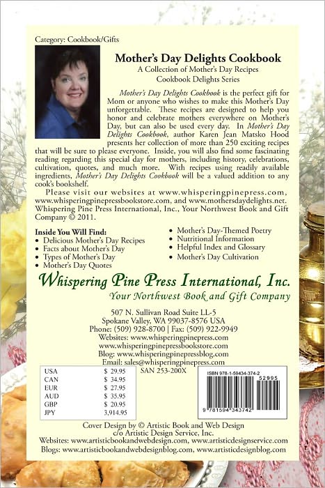 Mother's Day Delights Cookbook
