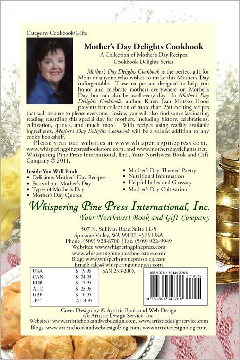 Mother's Day Delights Cookbook