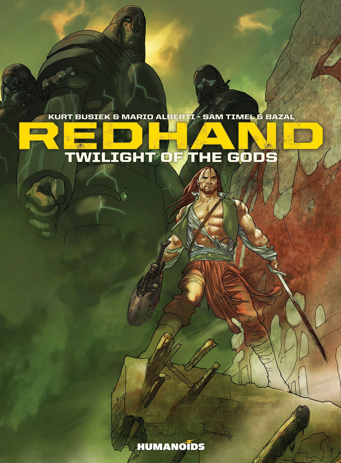 Redhand : Twilight of the Gods: Oversized Deluxe Edition