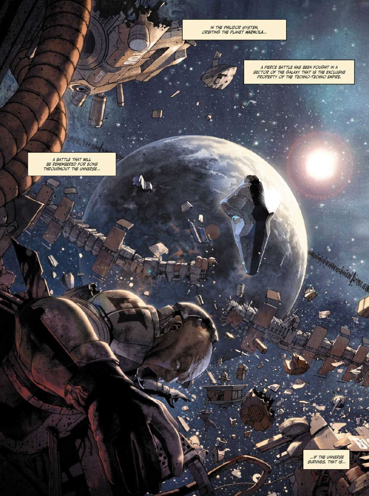 The Metabaron : Book 1: The Techno-Admiral & The Anti-Baron: Oversized Deluxe